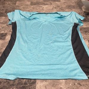 Plus size workout shirt